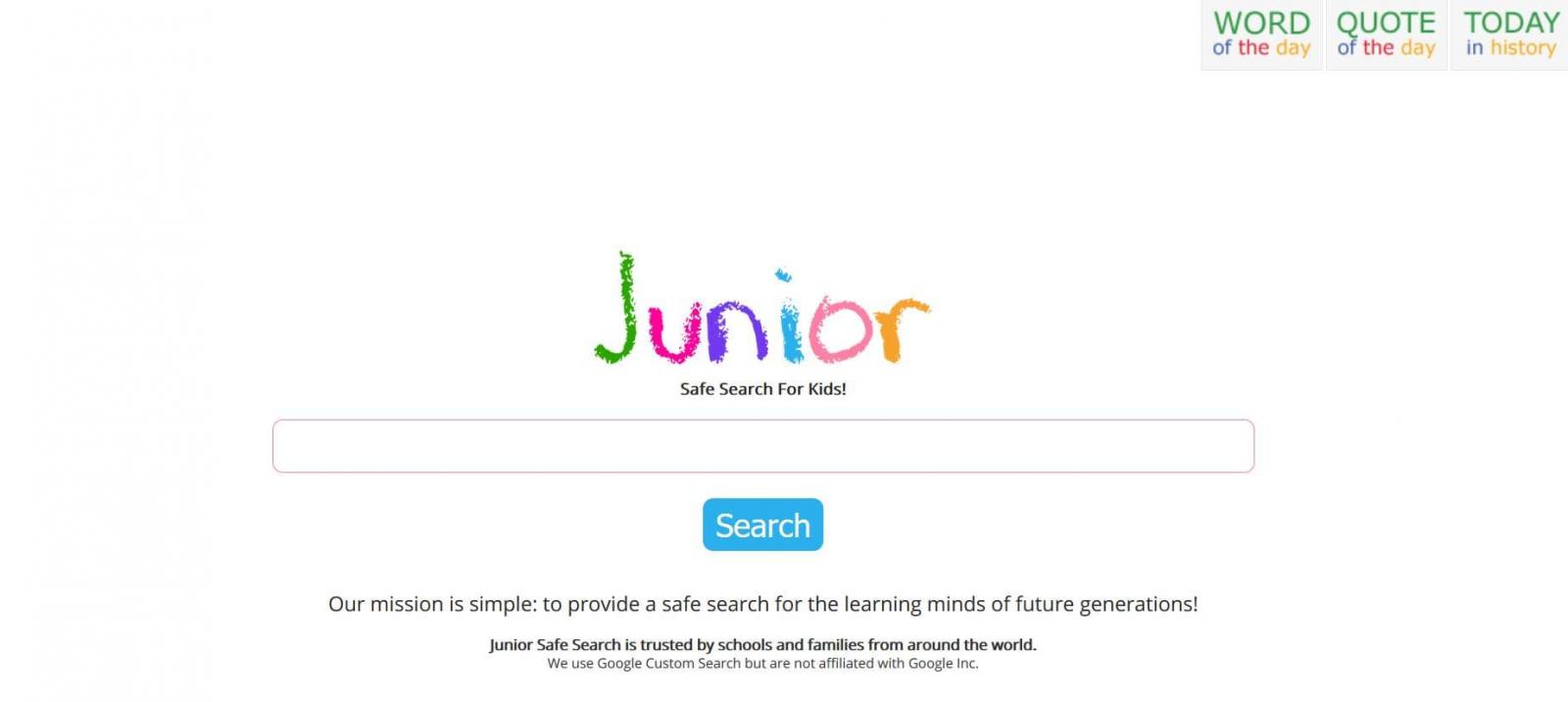 Junior Safe Search: η ασφαλής μηχανή αναζήτησης για τα παιδιά