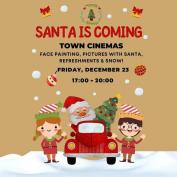 Ο Άγιος Βασίλης έρχεται στα Τown Cinemas στη Γλυφάδα (23/12)